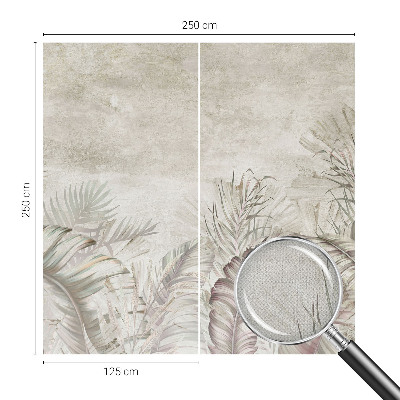 Vintage tapete Dekorative Blätter