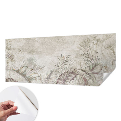 Vintage tapete Dekorative Blätter