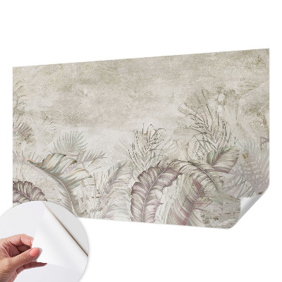 Vintage tapete Dekorative Blätter