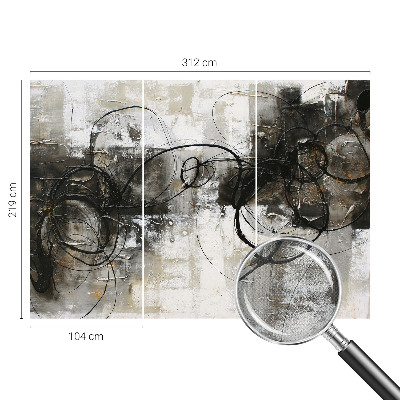 Hochwertige Bildtapete Abstrakter Wirbel