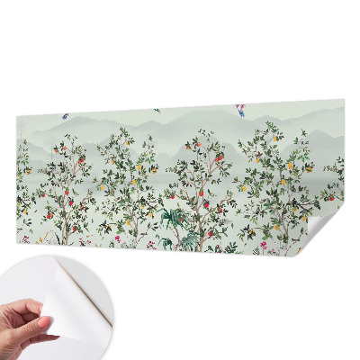 3D-Fototapete Exotische Bäume