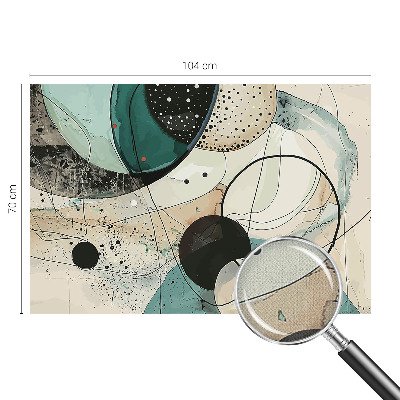 Fototapete nach Maß Bunte Kreise