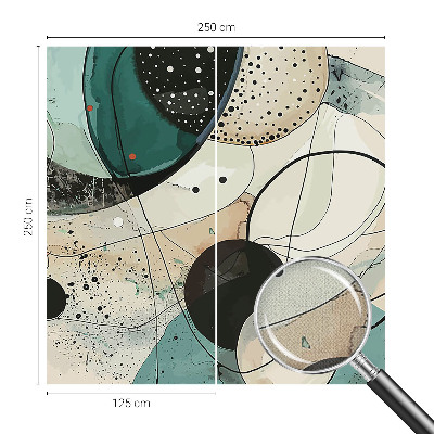 Fototapete nach Maß Bunte Kreise