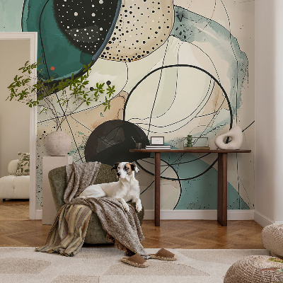 Fototapete nach Maß Bunte Kreise