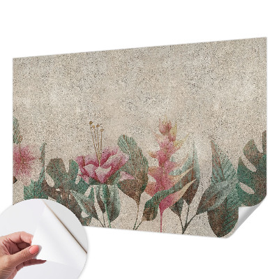 Motivtapete nach Maß Zarte Flora