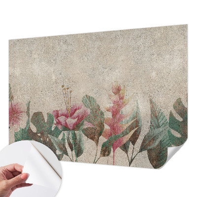 Motivtapete nach Maß Zarte Flora