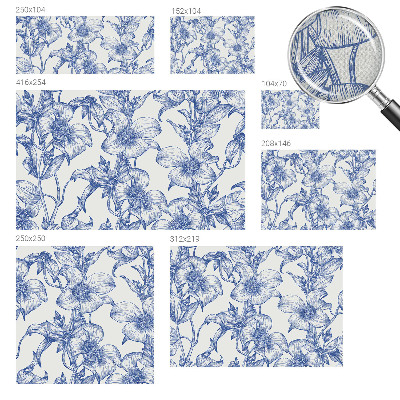 3D-Fototapete fürs Schlafzimmer Blütenzweige