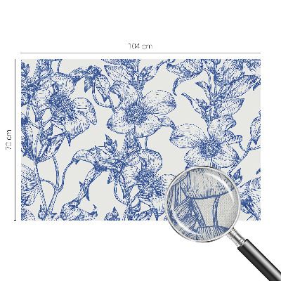 3D-Fototapete fürs Schlafzimmer Blütenzweige