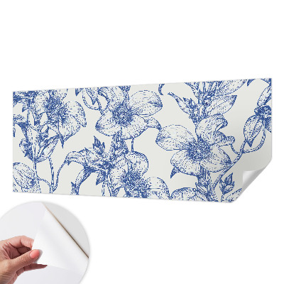 3D-Fototapete fürs Schlafzimmer Blütenzweige