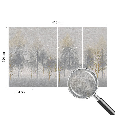 Hochwertige Bildtapete Harmonie des Waldes