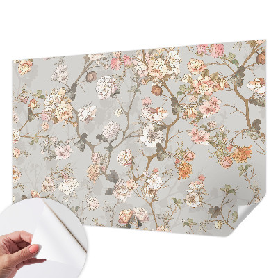 Motivtapete fürs Wohnzimmer Romantisches Muster