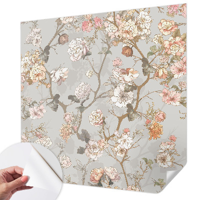 Motivtapete fürs Wohnzimmer Romantisches Muster