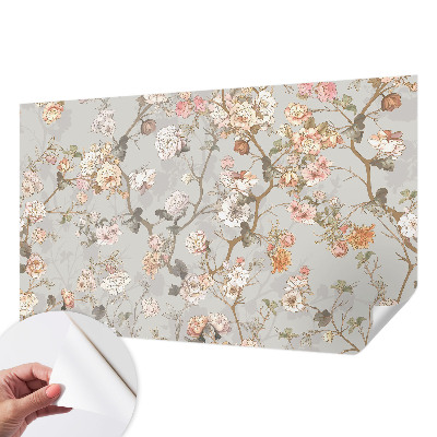 Motivtapete fürs Wohnzimmer Romantisches Muster