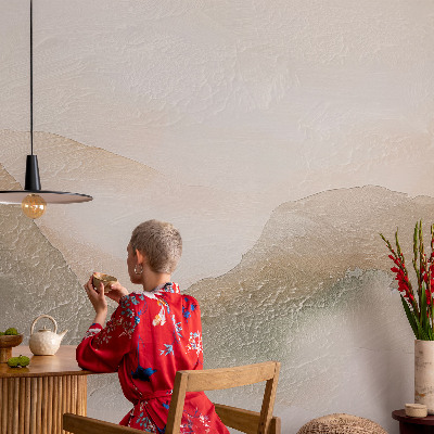 Selbstklebende Fototapete Subtile Streifen