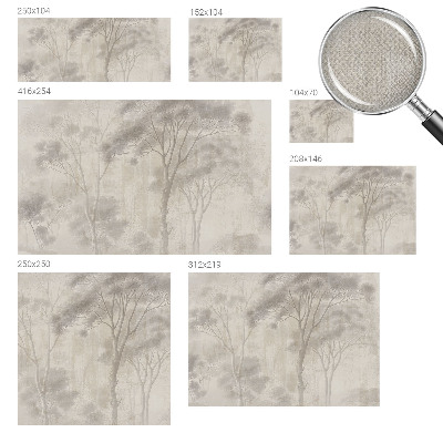 Vintage tapete Stilvolle Harmonie