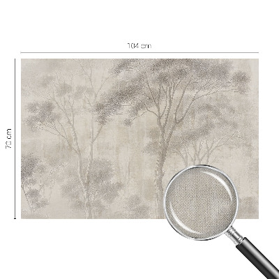 Vintage tapete Stilvolle Harmonie