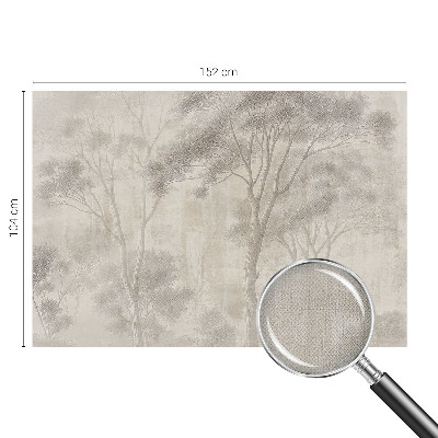 Vintage tapete Stilvolle Harmonie