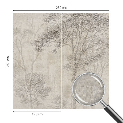 Vintage tapete Stilvolle Harmonie