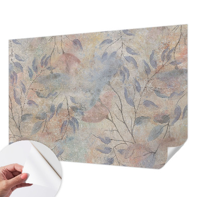 3D-Fototapete Abstrakte Blätter