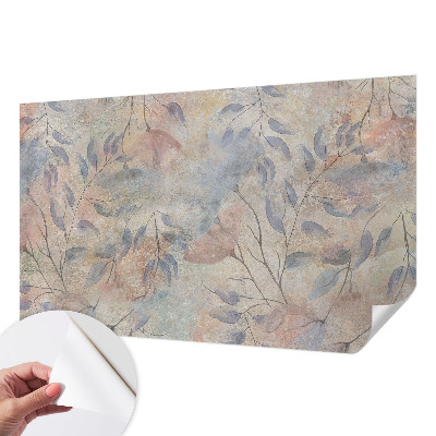 3D-Fototapete Abstrakte Blätter