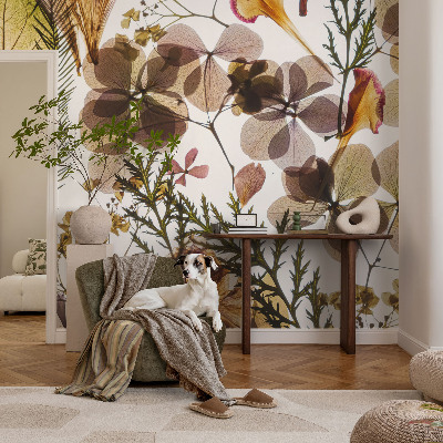 Fototapete in 3D-Optik Natürliche Zusammensetzung