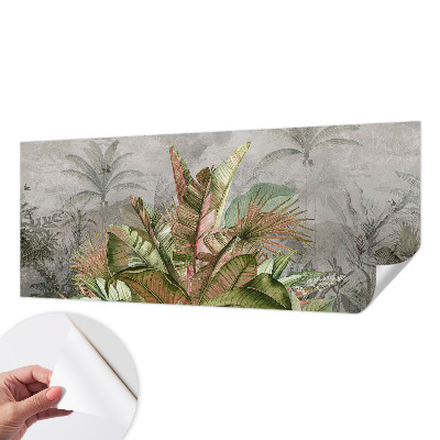 3D-Fototapete fürs Schlafzimmer Exotischer Dschungel