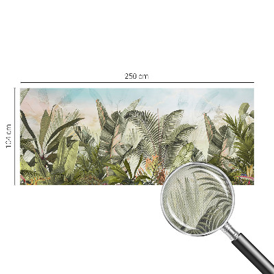 3D-Fototapete fürs Wohnzimmer Tropisches Paradies