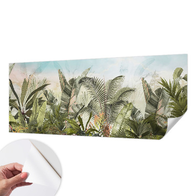 3D-Fototapete fürs Wohnzimmer Tropisches Paradies