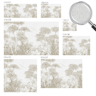 Fototapete nach Maß Tropische Vegetation