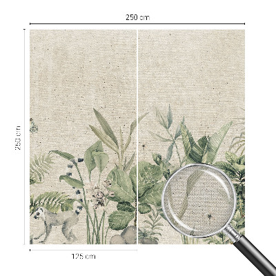 Motivtapete nach Maß Tropischer Dschungel