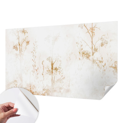 Vintage tapete Botanische Eleganz