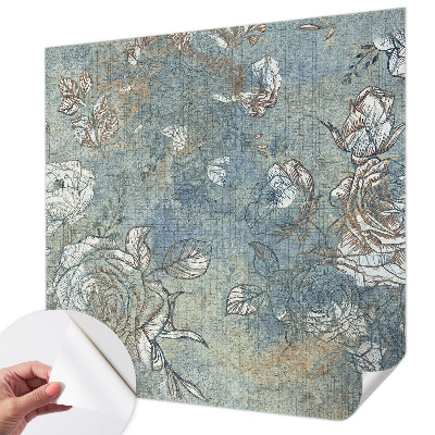 3D-Fototapete fürs Wohnzimmer Romantische Rosen