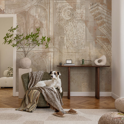 Fototapete in 3D-Optik Historische Ornamente