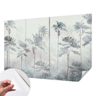 3D-Fototapete fürs Schlafzimmer Tropische Landschaft