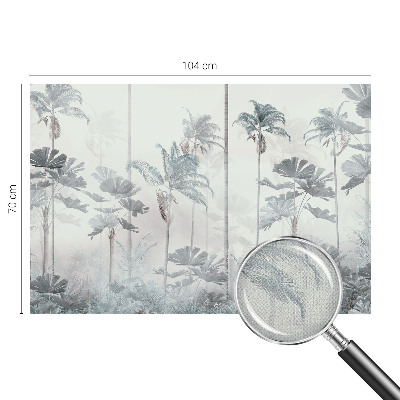 3D-Fototapete fürs Schlafzimmer Tropische Landschaft