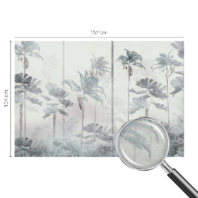 3D-Fototapete fürs Schlafzimmer Tropische Landschaft