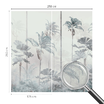 3D-Fototapete fürs Schlafzimmer Tropische Landschaft