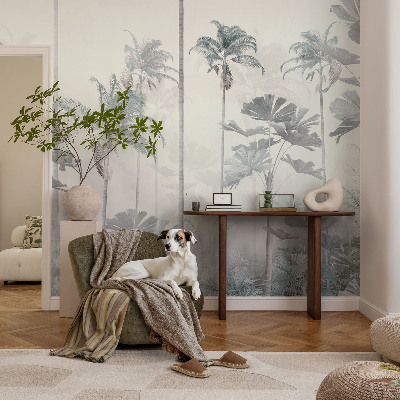 3D-Fototapete fürs Schlafzimmer Tropische Landschaft