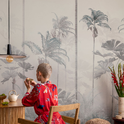 3D-Fototapete fürs Schlafzimmer Tropische Landschaft