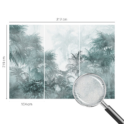 Fototapete nach Maß Exotisches Grün