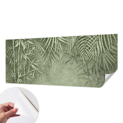 Moderne Fototapete nach Maß Bambusparadies