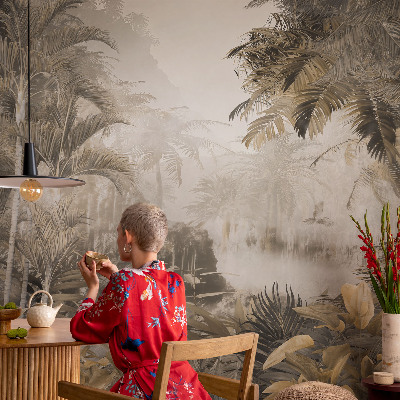 Motivtapete fürs Wohnzimmer Tropischer Wald