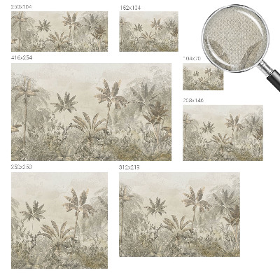 Motivtapete nach Maß Tropischer Dschungel