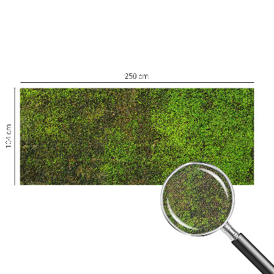 Fototapete in 3D-Optik Grüner Teppich