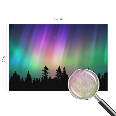 3D-Fototapete fürs Wohnzimmer Magischer Himmel