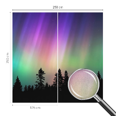 3D-Fototapete fürs Wohnzimmer Magischer Himmel