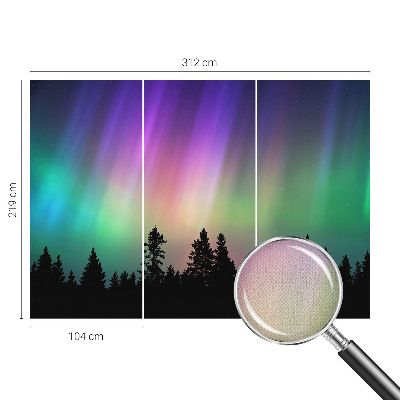 3D-Fototapete fürs Wohnzimmer Magischer Himmel