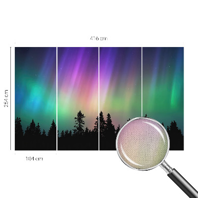 3D-Fototapete fürs Wohnzimmer Magischer Himmel