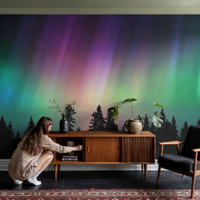 3D-Fototapete fürs Wohnzimmer Magischer Himmel