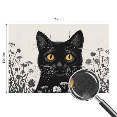 Motivtapete nach Maß Katzenblumen